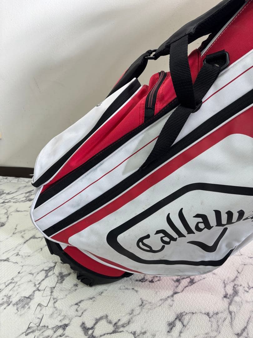【美品】Callaway スタンド付きキャディバッグ tatsu ya