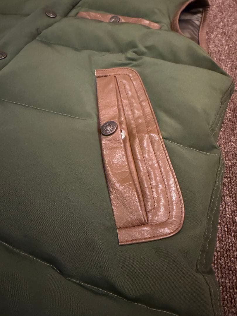 THE FLAT HEAD ダウンベスト W38