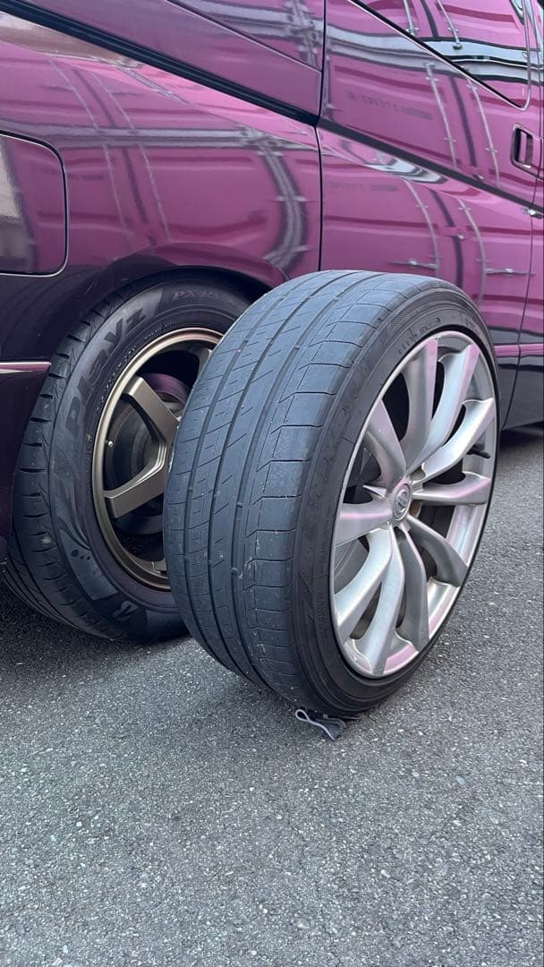 36スカイライン 純正ホイール4本セット 引き取り限定