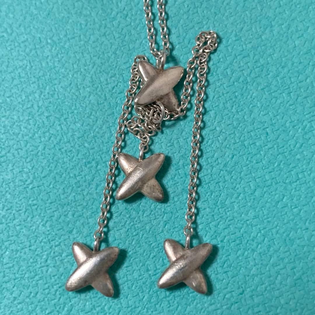 ティファニー シグネチャー トリプル ドロップ ネックレス