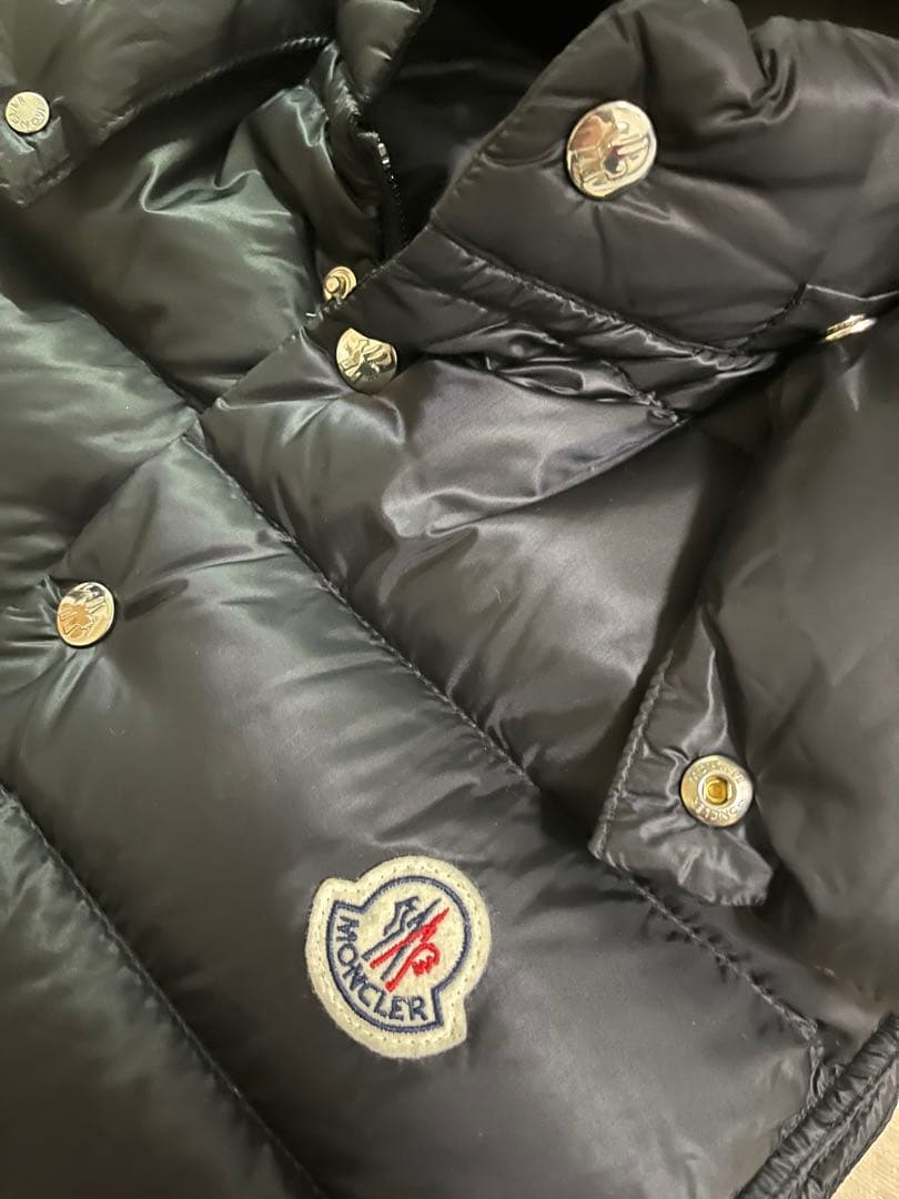 【美品】MONCLER BILLECART ダウンベスト サイズ2 黒