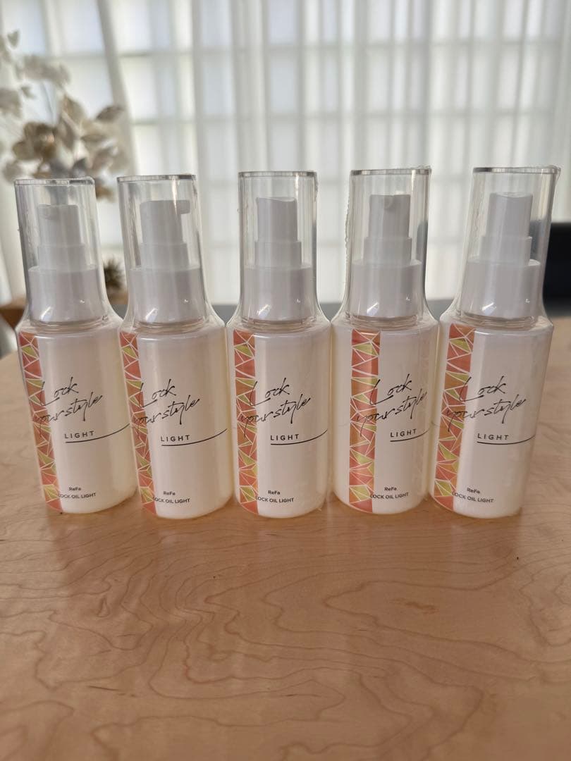 リファ ロックオイル 100ml 新品未使用 未開封 5本　袋5枚付き