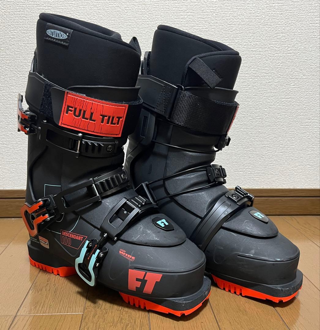 【美品】FT DESCENDANT 100 スキーブーツ25.5cm