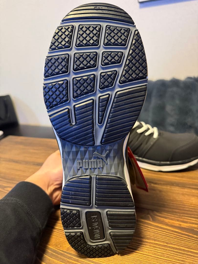 PUMA 安全靴 ブラック/ホワイト