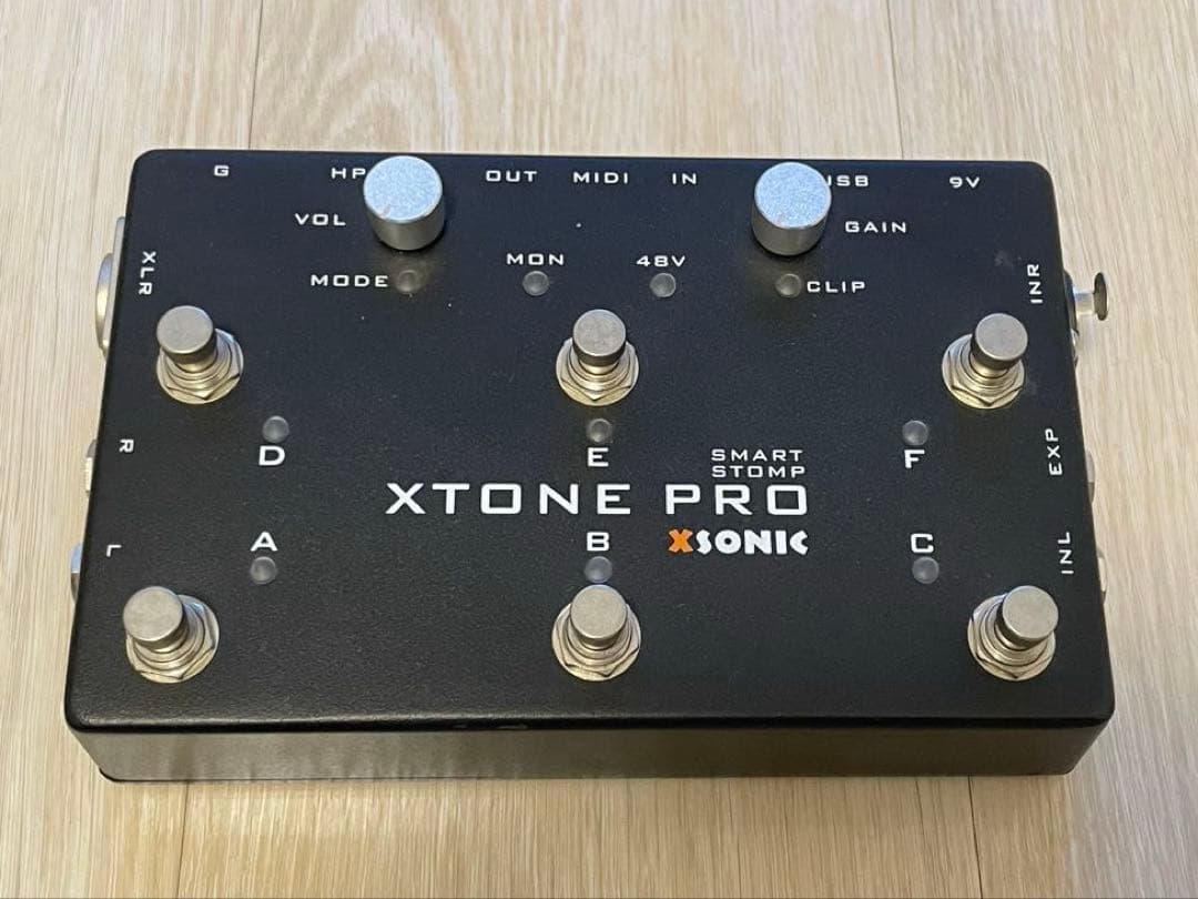 XSONIC XTONE PRO ギターやボーカル特化のオーディオI/O