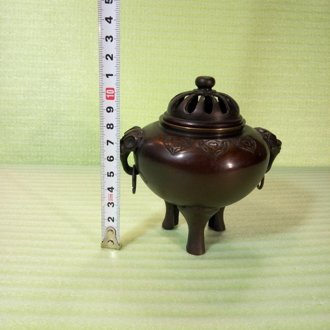 香炉　ミニ　ミニ香炉　小さい香炉　骨董　骨董品　レトロ　レア　重さ482グラム