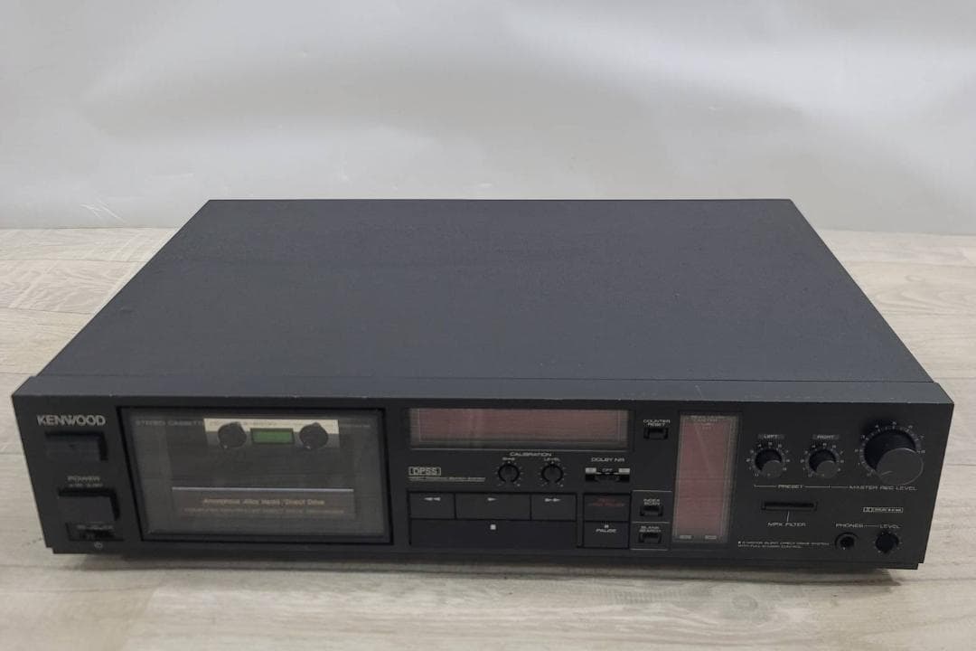 【良品】KENWOOD カセットデッキ KX-880G