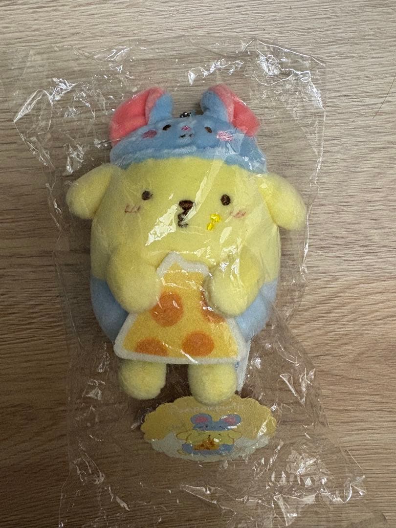 激レア‼️ 新品タグ付き ポムポムプリン ねずみマスコット‼️