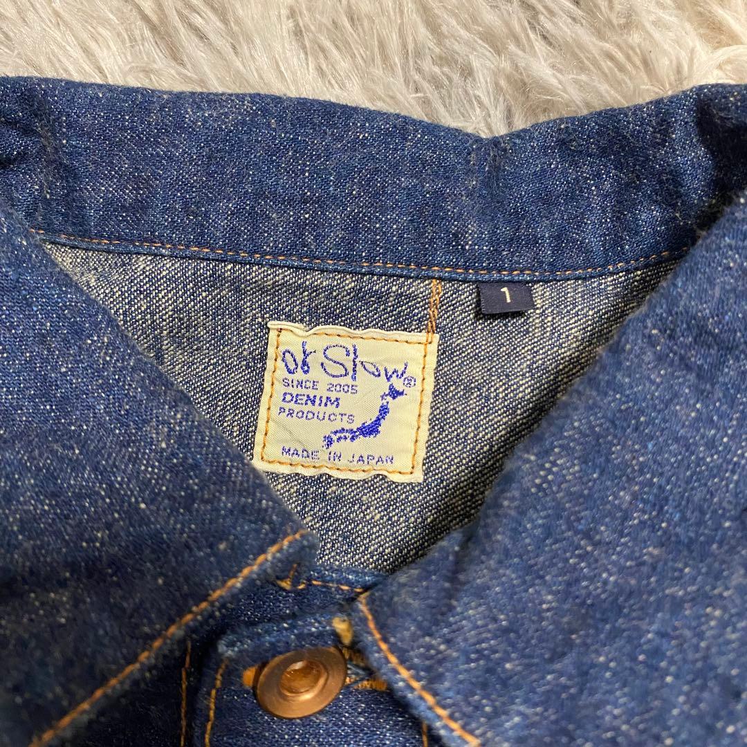 【極美品/大戦モデル】orSlow 40's デニムジャケット 1st 4ボタン