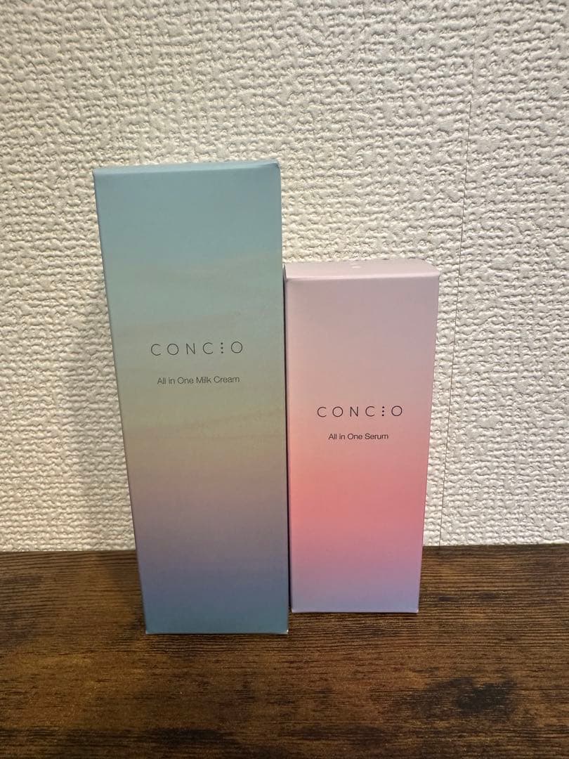 CONCIO オールインワンセラム、ミルククリーム セット