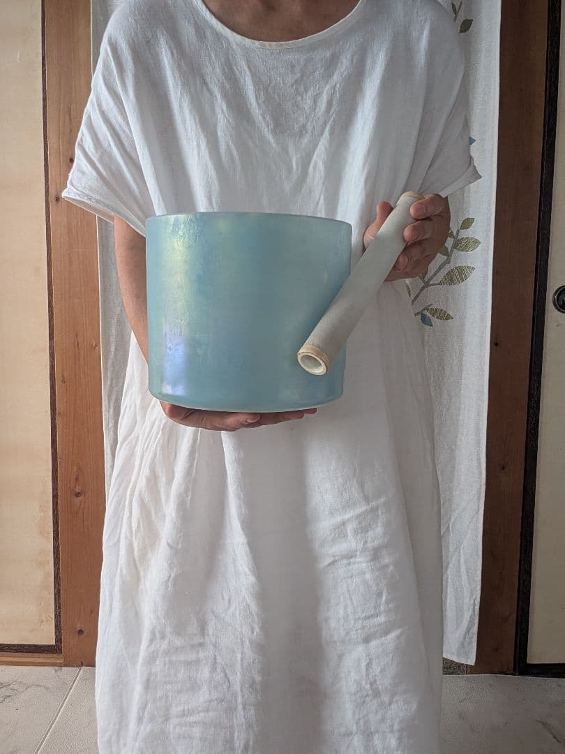 まるえ☆アルケミークリスタルボウル　Ocean Gold 8インチ