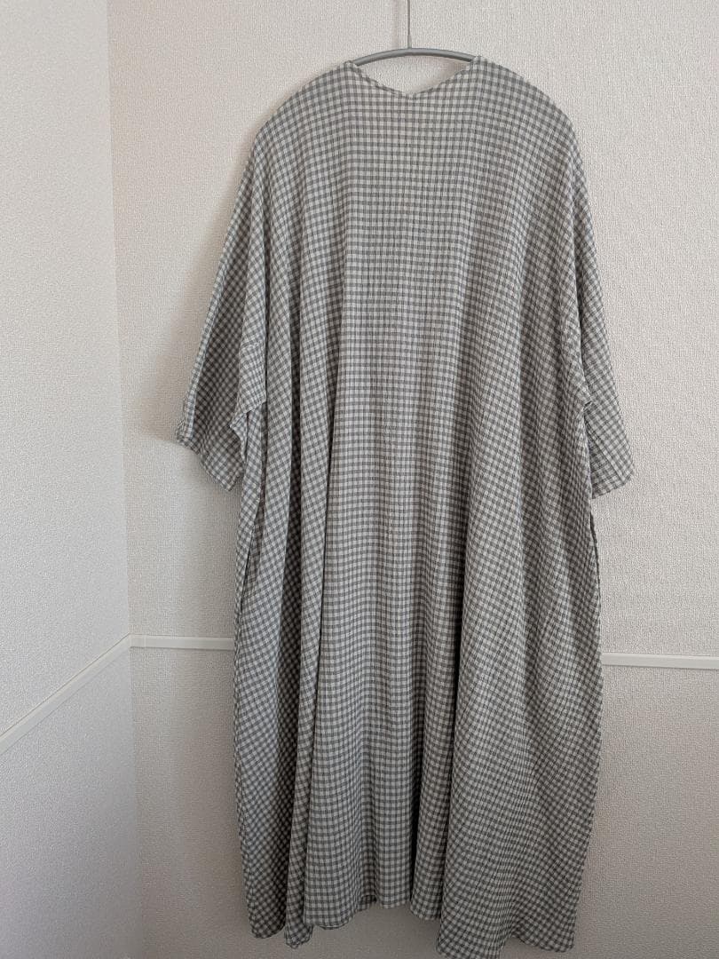 未使用　ヨーガンレール　綿ちぢみ　チュニックワンピース　ババグーリ