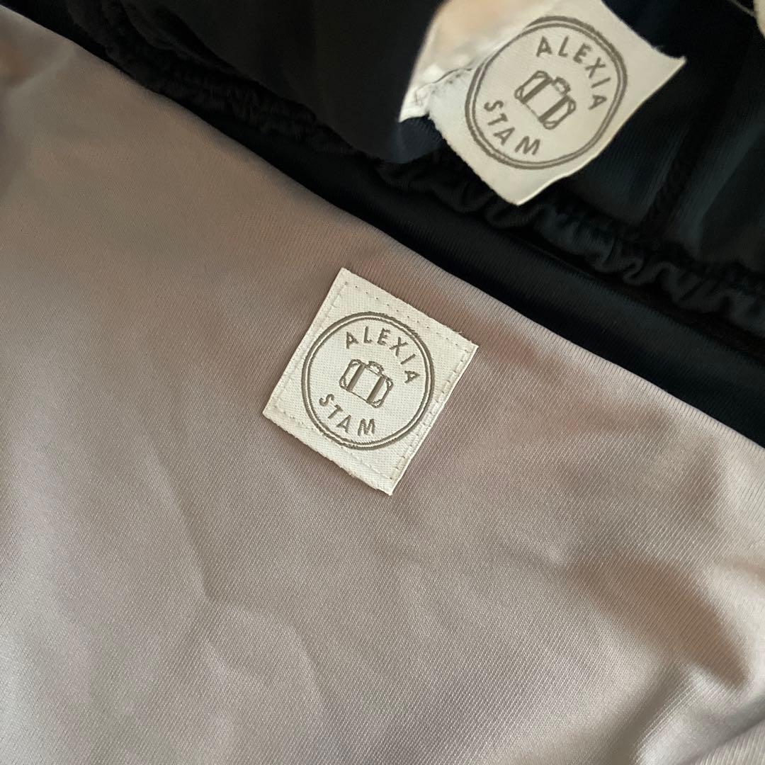 ALEXIASTAM Blondie Sandy 上下 セット ブラック S M
