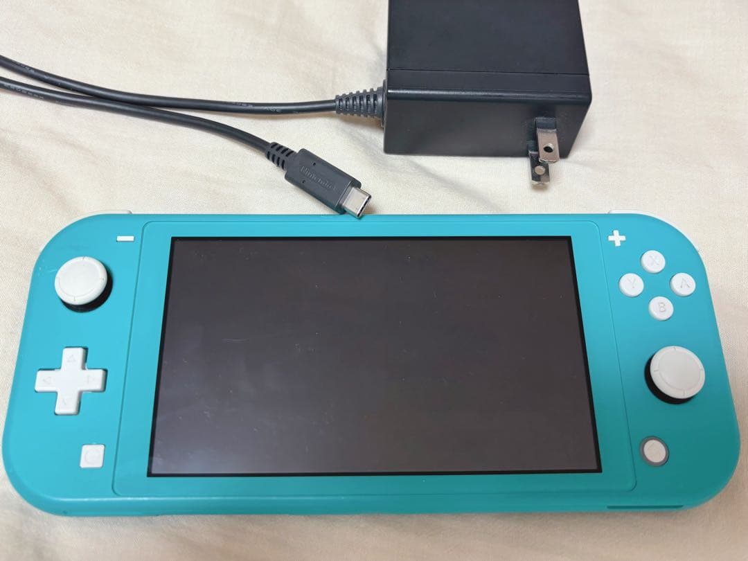 Switchライト 本体 ターコイズ 充電器付き