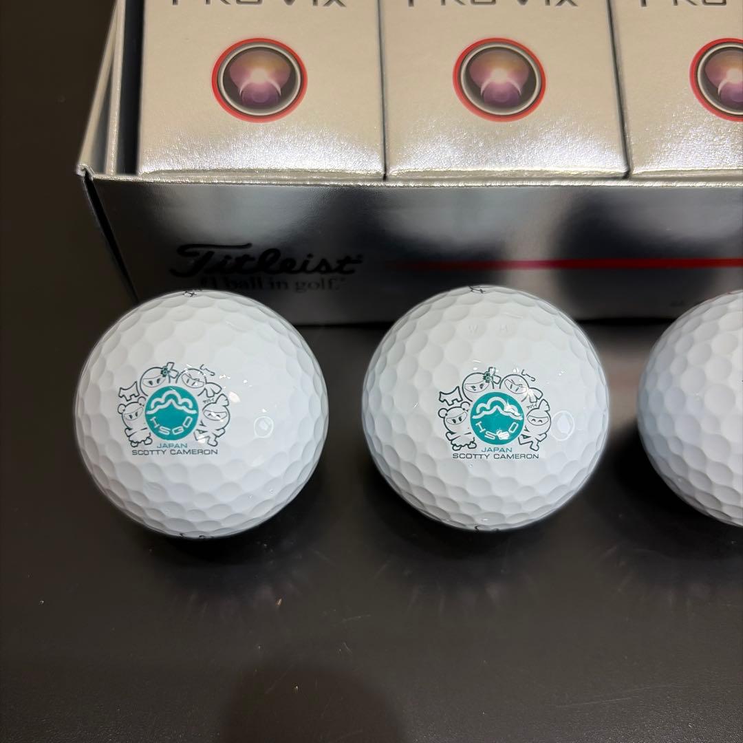 タイトリスト PRO V1X スコッティキャメロン×浜松シーサイドゴルフクラブ