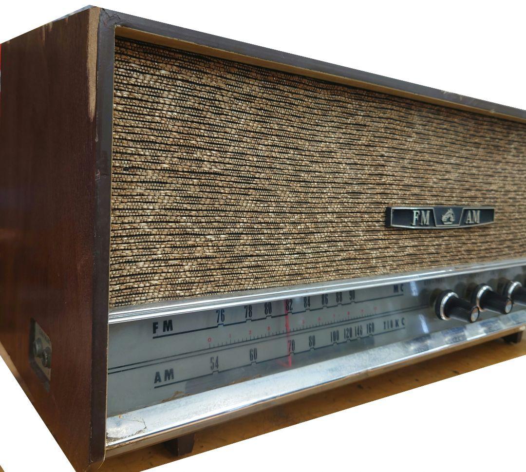 ■■【希少・当時物・昭和レトロ】VICTOR 　F-224 真空管ラジオ