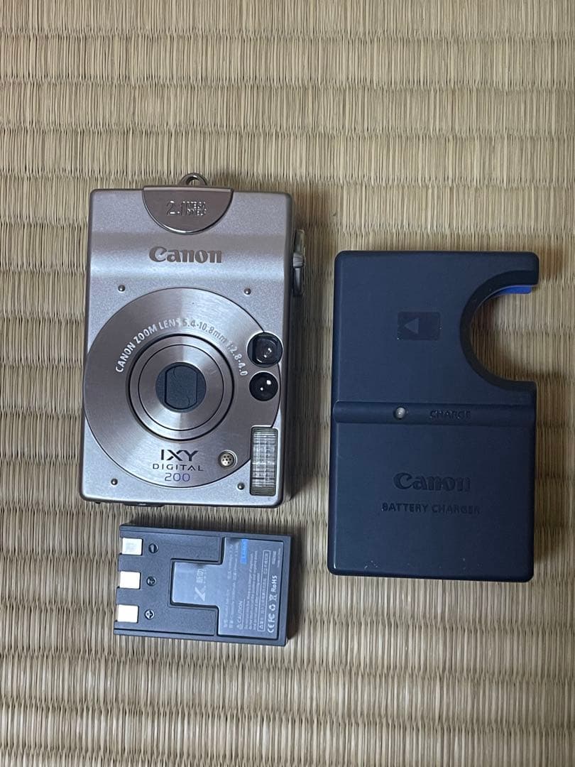 Canon IXY DIGITAL 200 動作確認済み