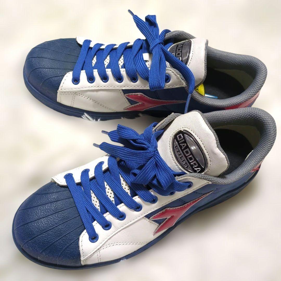 DIADORA ディアドラ 安全靴 JSAA B種 作業靴 25cm 紐靴