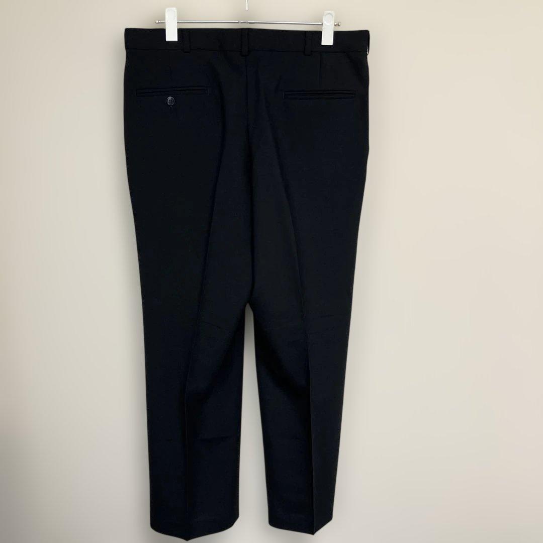 USA製 TOWNCRAFT ツータックスラックス ブラック W35L30