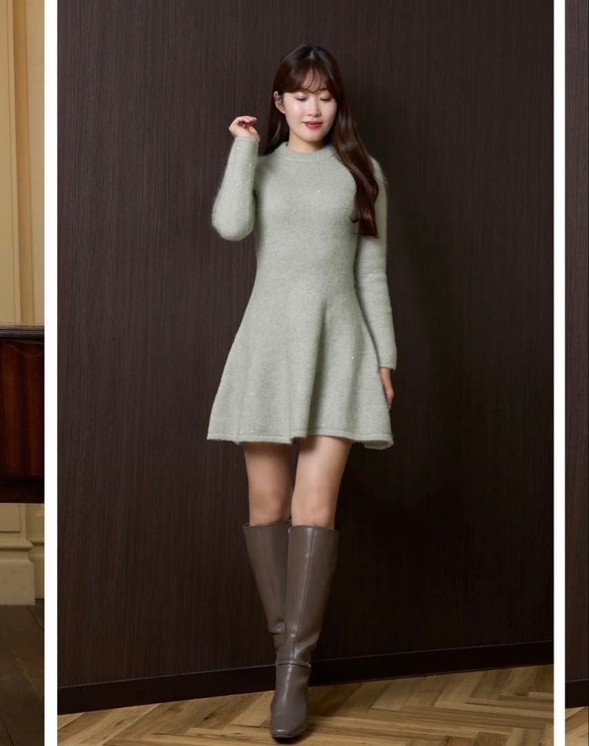 靴 herlipto Side Bit Long Boots