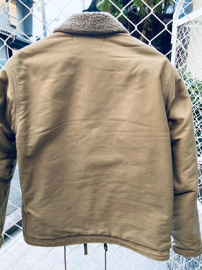 Buzz rickson's N-1 デッキジャケット／カーキ／サイズM