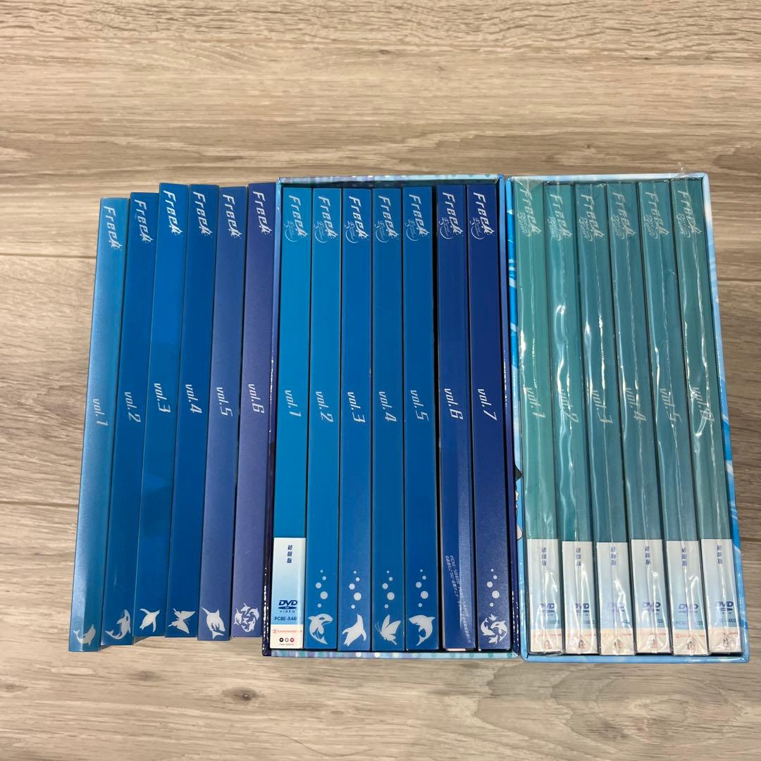 Free! TVシリーズ 1-3期 DVD ブルーレイ　全巻セット 初回限定版