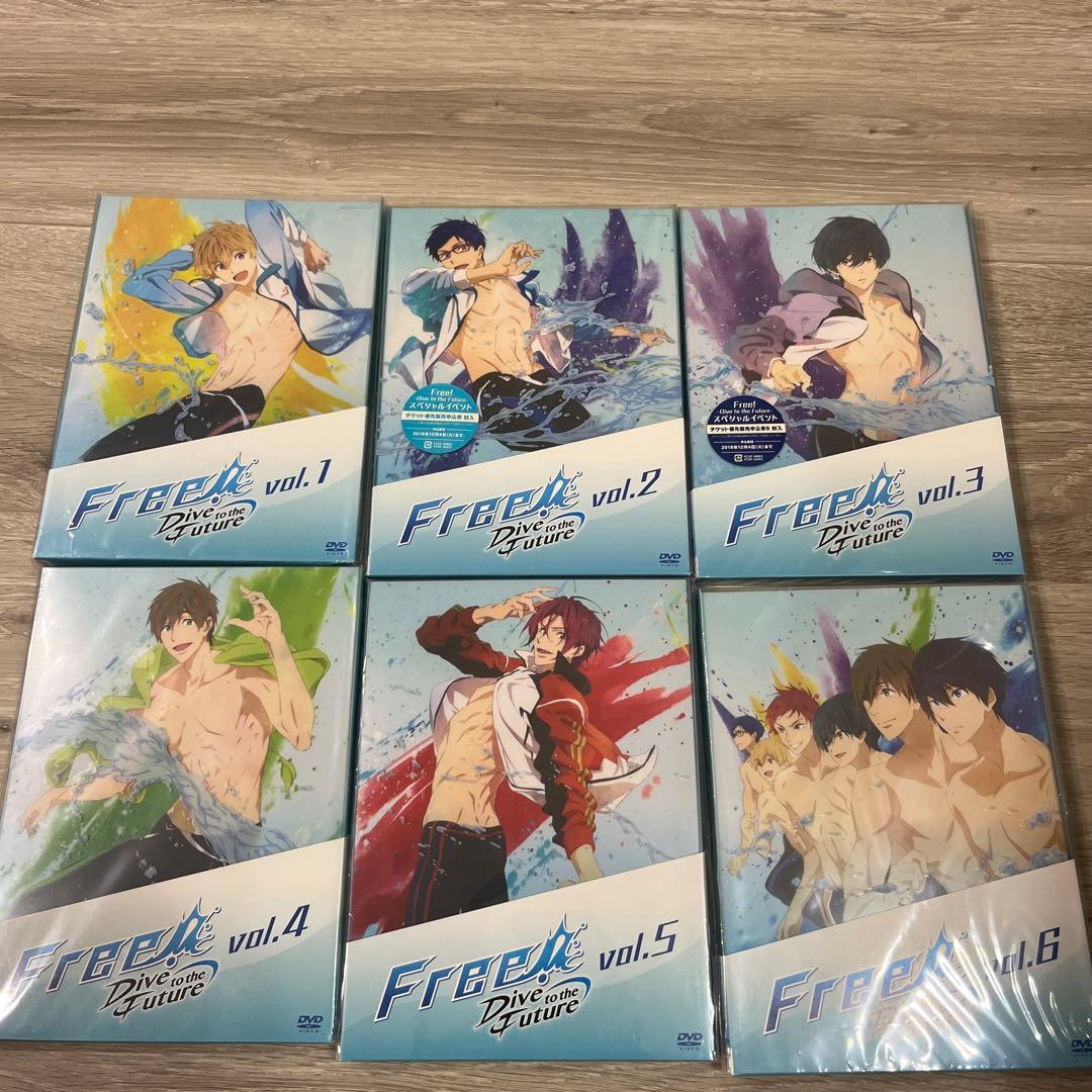 Free! TVシリーズ 1-3期 DVD ブルーレイ　全巻セット 初回限定版