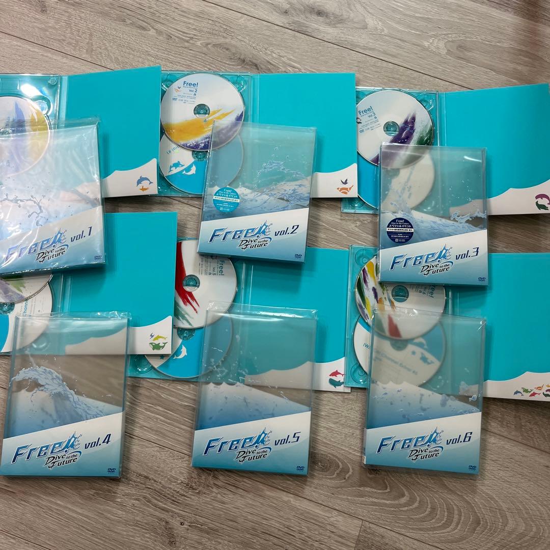 Free! TVシリーズ 1-3期 DVD ブルーレイ　全巻セット 初回限定版