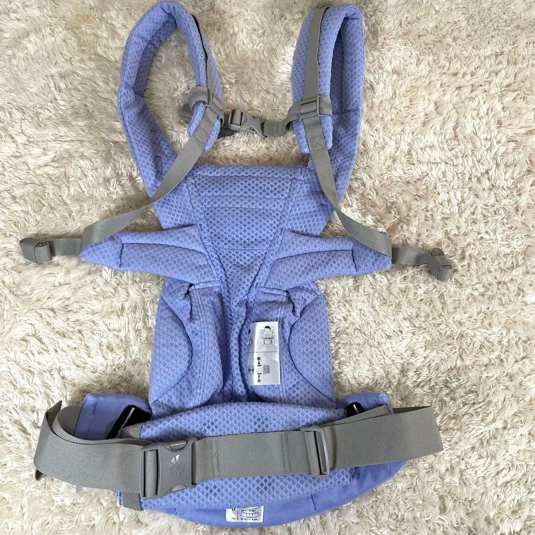 希少カラー✨　エルゴベビー 抱っこ紐　OMNI Breeze ブルーラベンダー