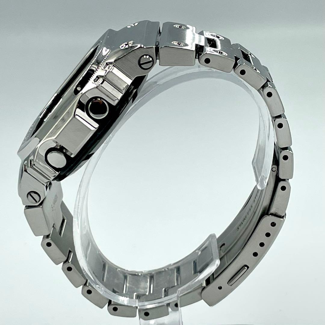 CASIO G-SHOCK フルメタル グリーン シルバー GMW-B5000D