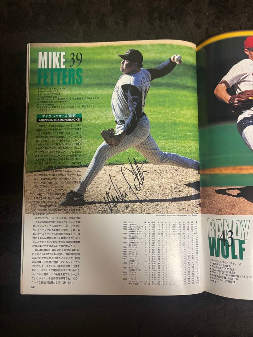 MLB メジャーリーグ 日米野球 サイン