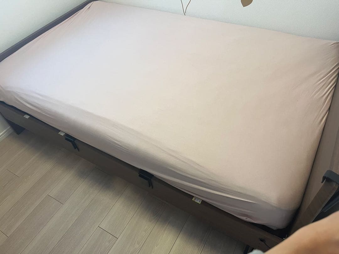 介護用　にも最適な　電動ベッド　ニトリで約17万で購入　ベッド & マットセット