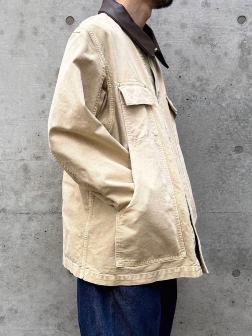 ジャケット・アウター AURALEE ORGANIC COTTON DUCK BLOUSON