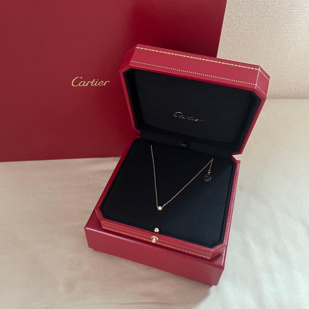 ダムールネックレス スモール ピンクゴールド