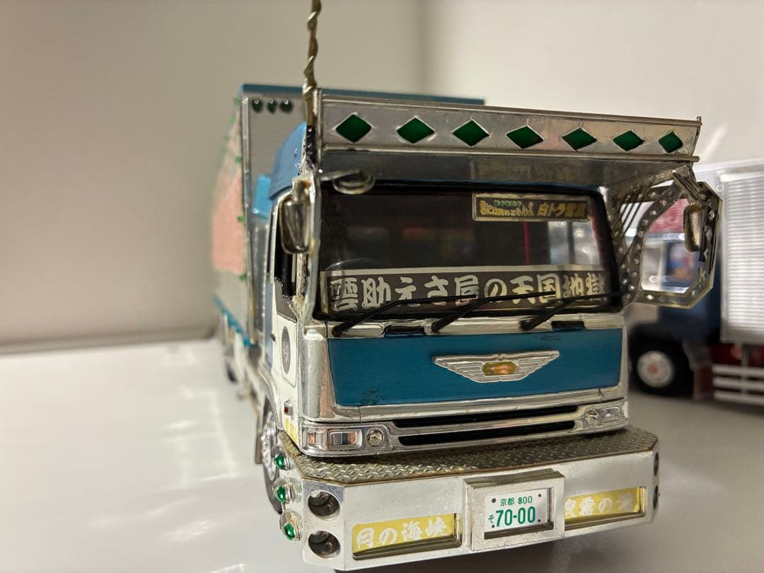 みやこ鮮冷 日野 プロフィアデコトラプラモデル