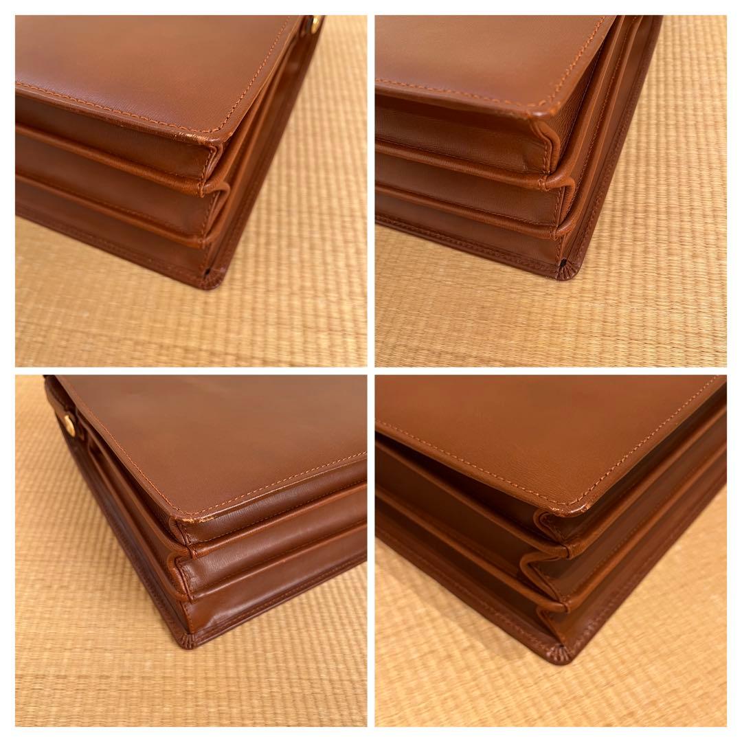 90s 日本製 Porter トラスティーノ ダレスバッグ ドクターズバッグ 茶