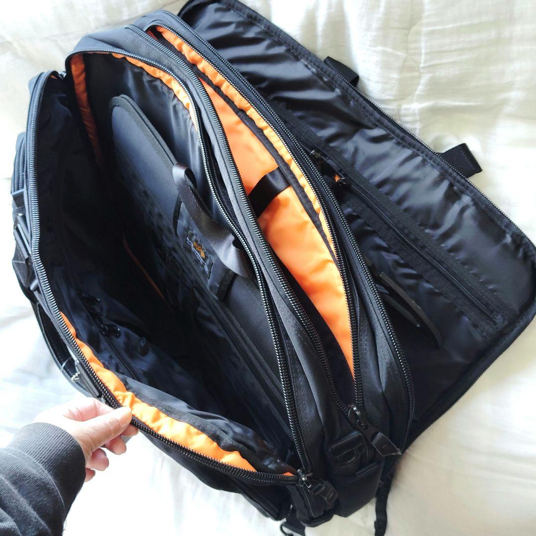 新品タグ付★アルファインダストリーズ 3way ビジネスバッグ 大容量 ブラック