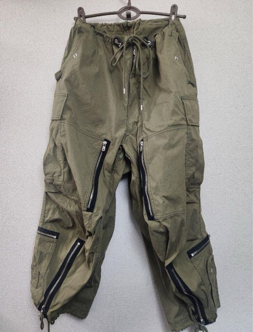 ユン！　soloist ミリタリー　ワイド　カーゴパンツ