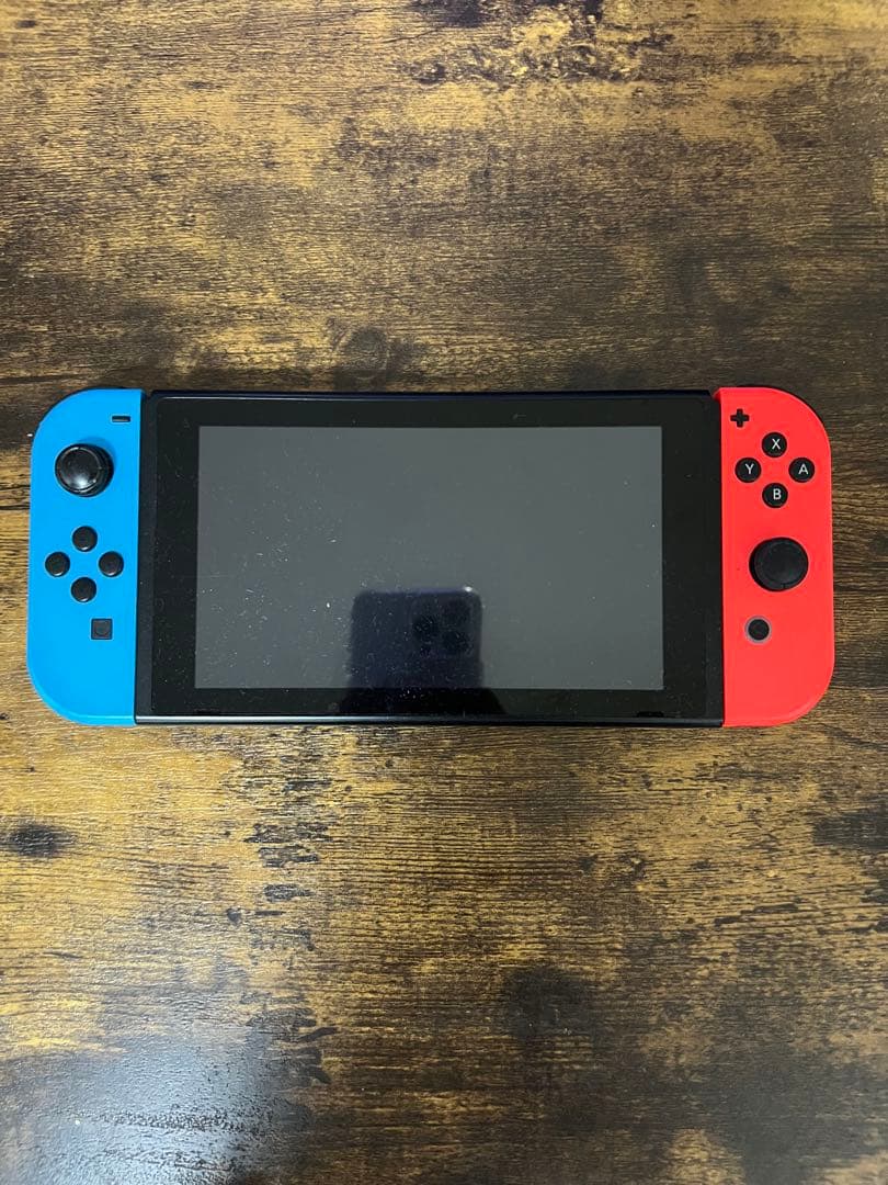 Nintendo Switch 青/赤 CURRYステッカー付き