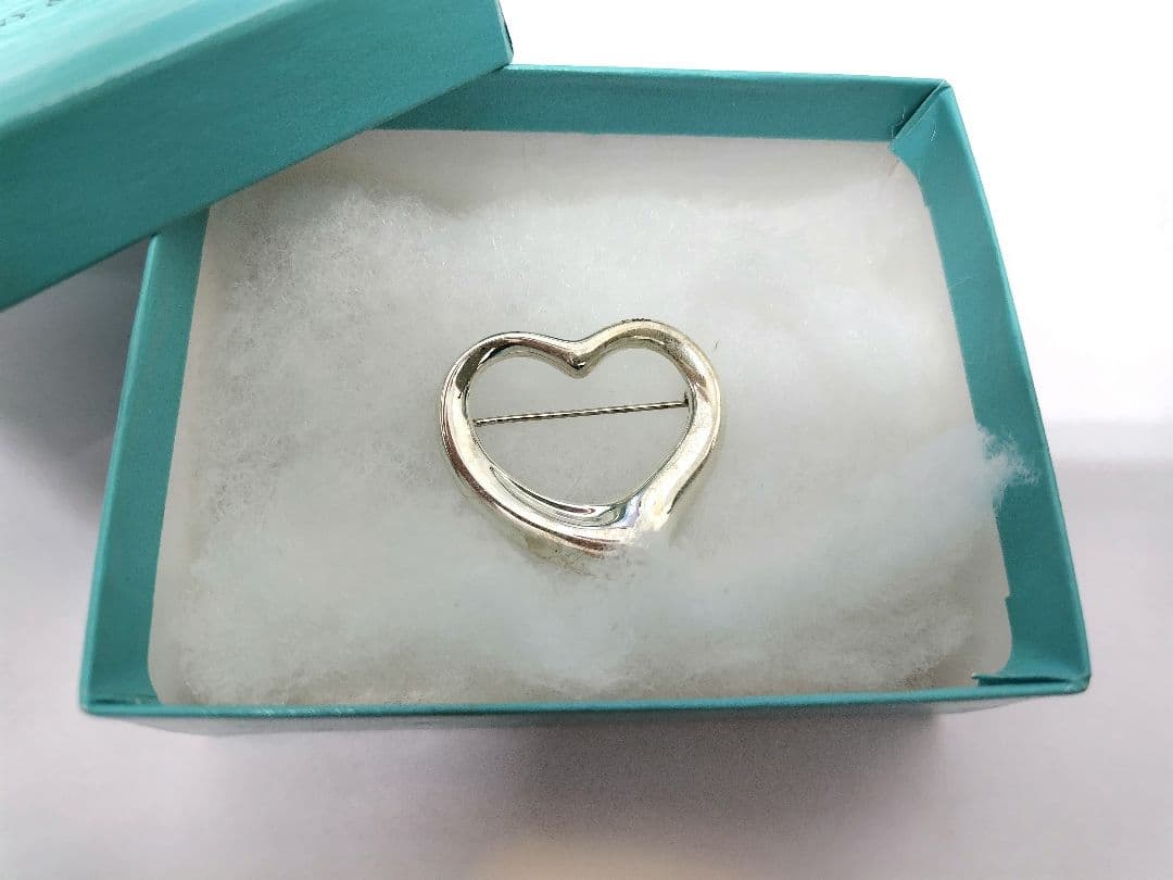 c*n様 TIFFANY & Co. ハート型ブローチ　シルバー925 ティファ