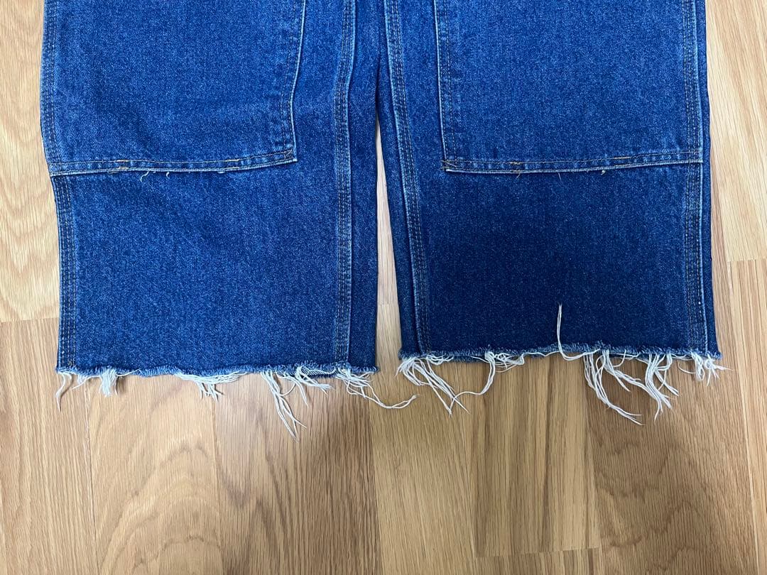 USA製Carhartt カーハート ダブルニー デニム カットオフw36L30