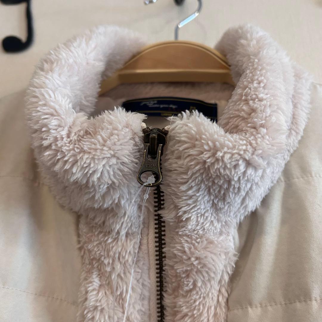 ⭐️ドラッグストアーズ 〈D.S.CLUB〉⭐️【新品】中綿入り　ファー付きブルゾン