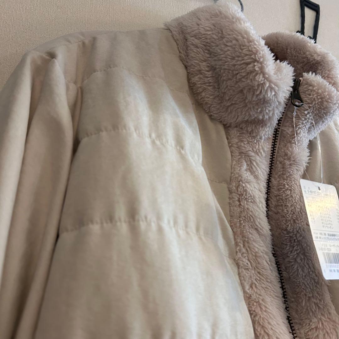 ⭐️ドラッグストアーズ 〈D.S.CLUB〉⭐️【新品】中綿入り　ファー付きブルゾン