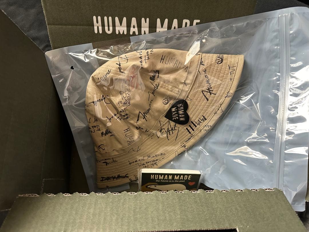 human made バケットハット　M