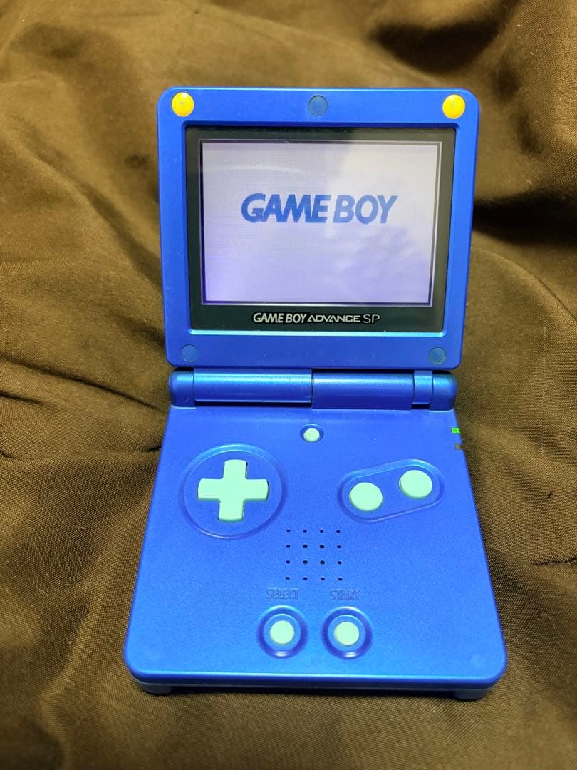 ゲームボーイアドバンスSP ロックマンブルー