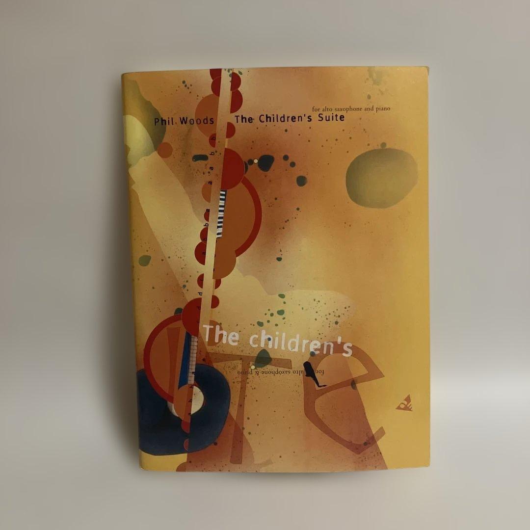 輸入盤楽譜　チルドレンズ・スイート（フィル・ウッズ）（アルトサックス+ピアノ）