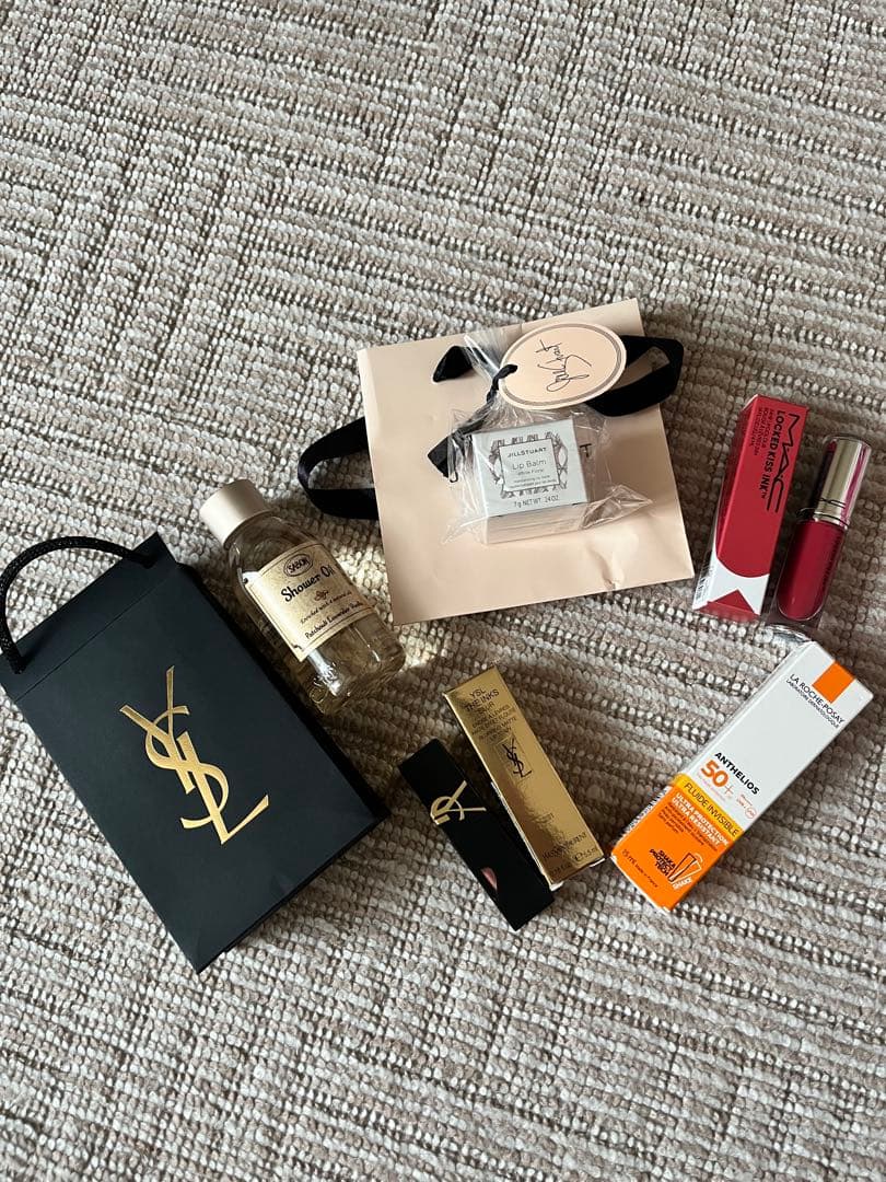 YSL シャワーオイル & 口紅セット