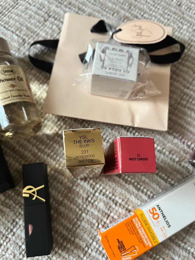 YSL シャワーオイル & 口紅セット