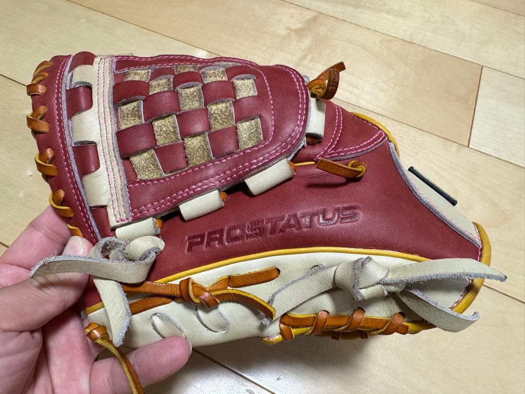 ZETT Pro Status 軟式オーダーグローブ 源田モデル　左投げ用