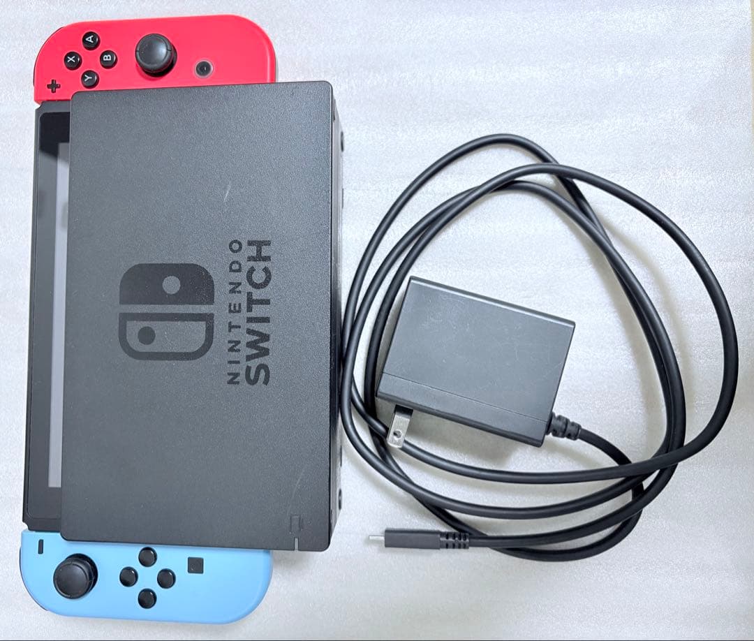 Nintendo Switch 本体 赤/青 Joy-Con ACアダプター付き